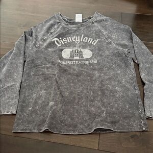 Disney Charcoal Long Sleeve Top